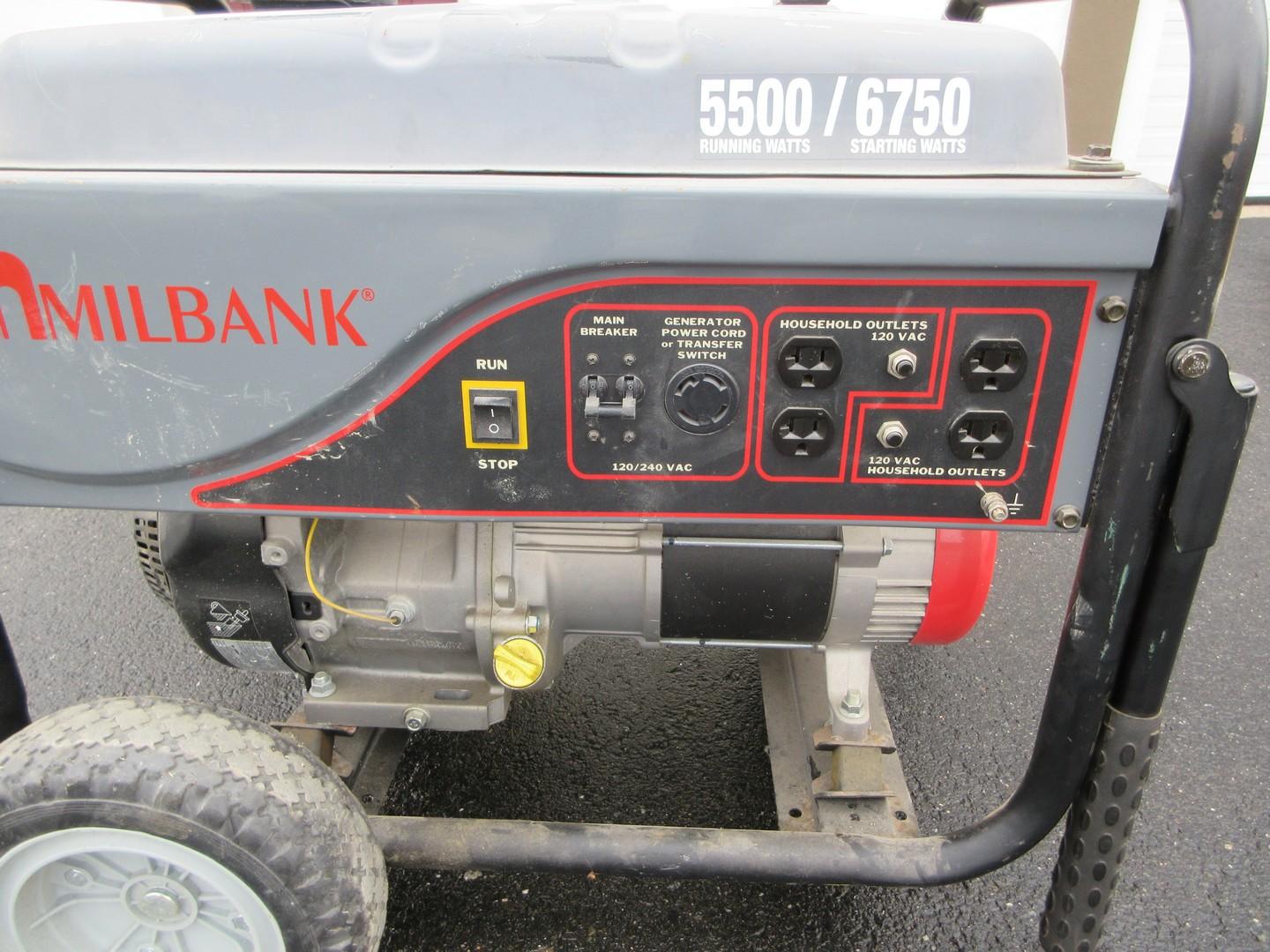 Millbank 5500W Generator