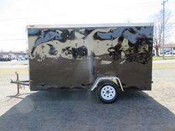 2008 Homemade 12' S/A Enclosed Trailer