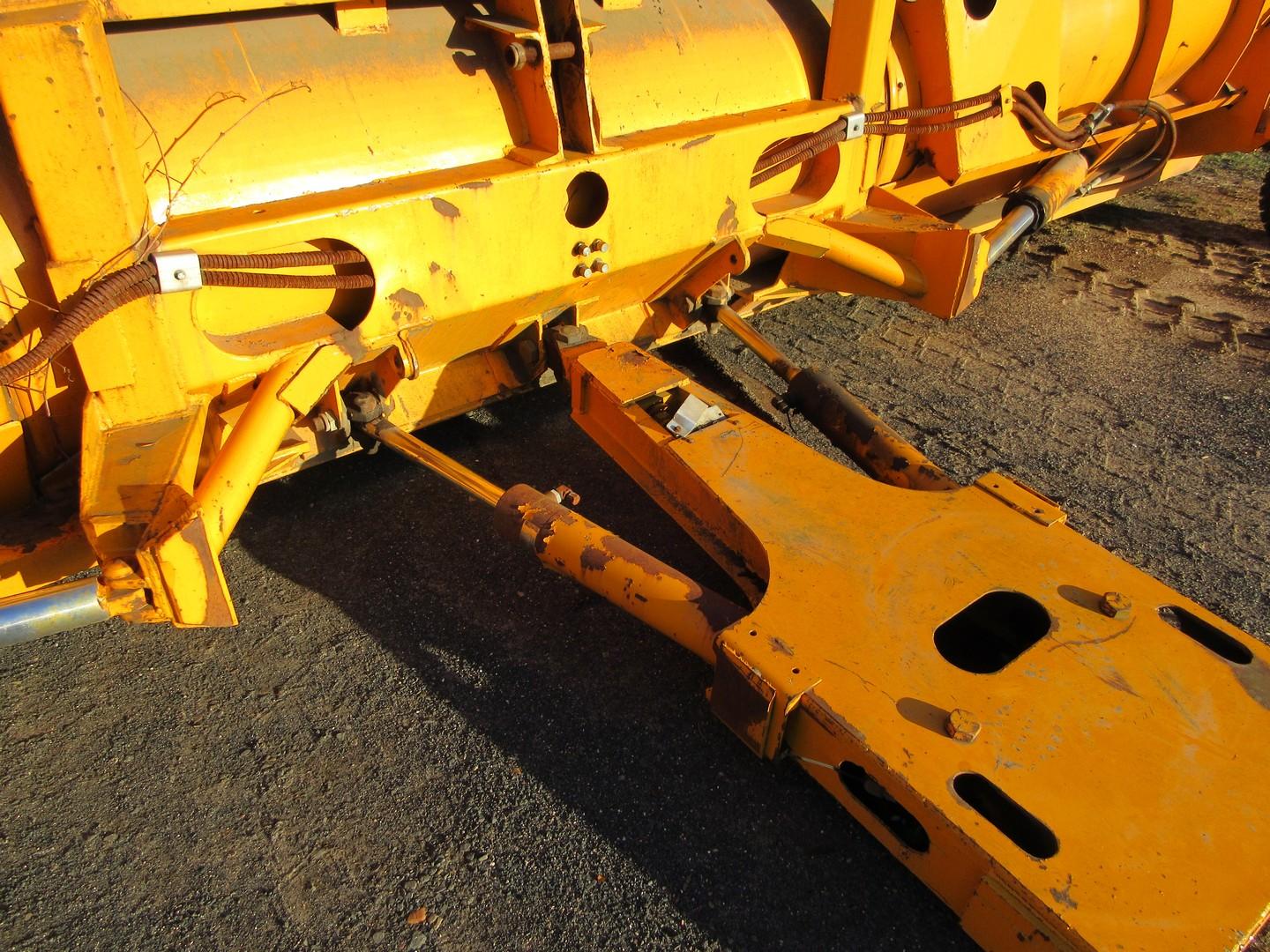 Hydraulic Adjustable Wing Plow With Rubber Edge