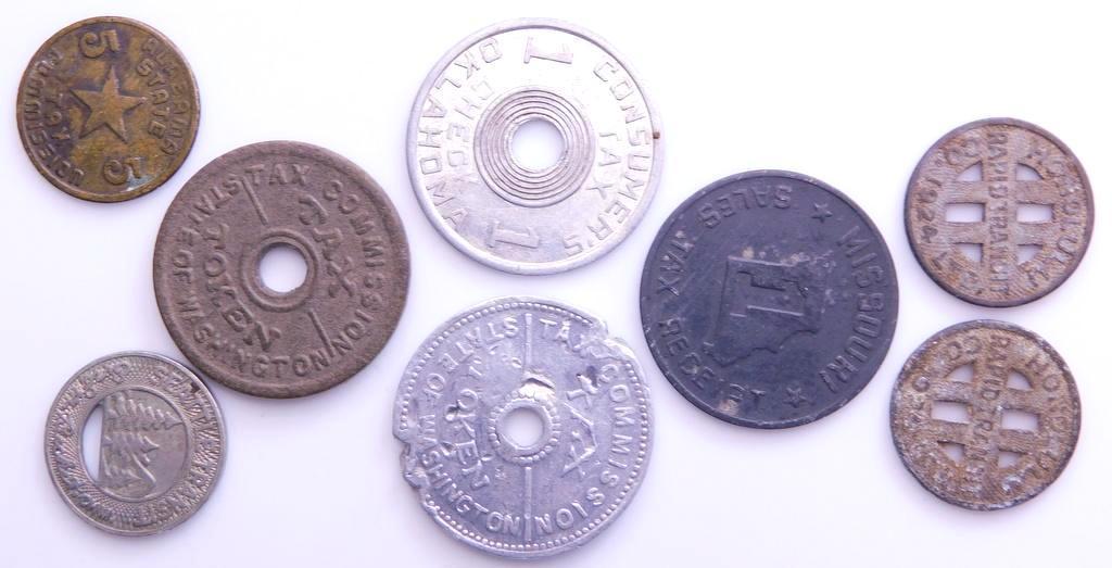 Grouping of Token Coins, (8)