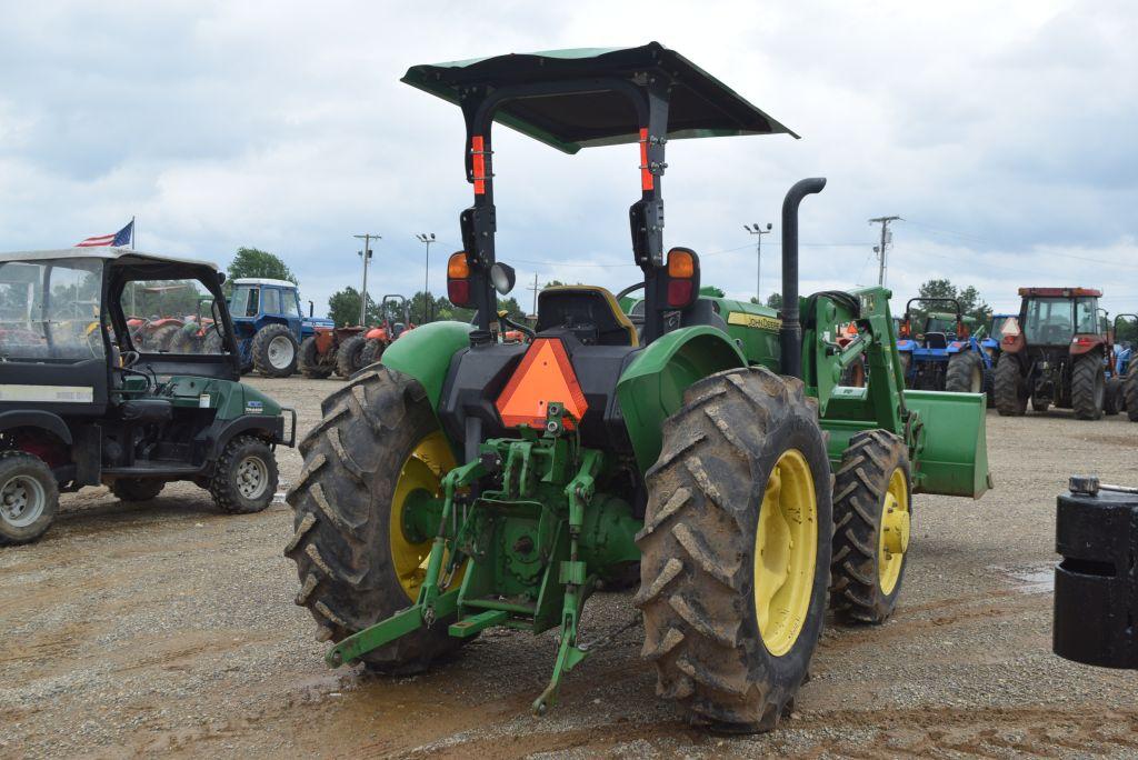 JD 5055E CANOPY 4WD W/ LDR BUCKET