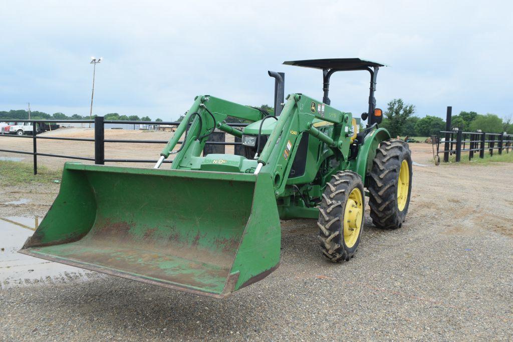 JD 5055E CANOPY 4WD W/ LDR BUCKET