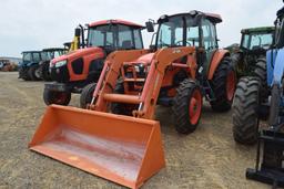 KUBOTA M9960 4WD C/A W/ LDR AND BUCKET