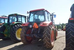 KUBOTA M100X 4WD C/A W/ LDR AND PALLET FORKS