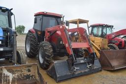 CASE JX85 4WD C/A W/ LDR AND BUCKET 786HRS. WE DO NOT GAURANTEE HOURS