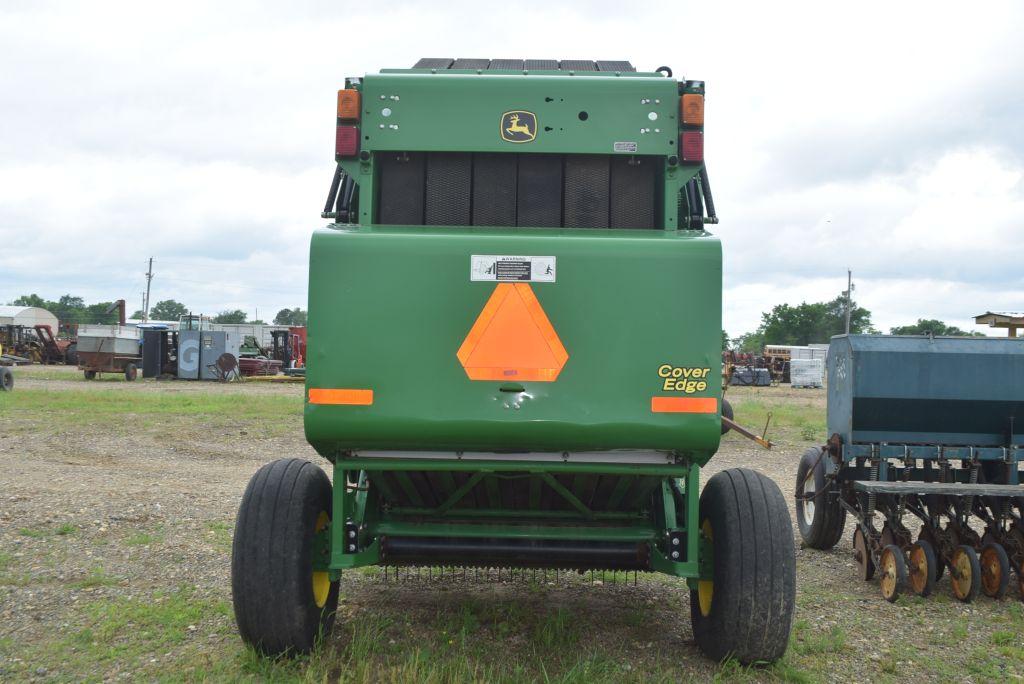 JD 469 NET WRAP ROUND BALER W/ SHAFT AND MONITOR 10510 BALES