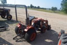 KUBOTA B7100 HST ROPS 4WD W/ LDR BUCKET  SALVAGE