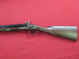 Pedersoli black powder 12 ga, side by side shotgun, tag#7294