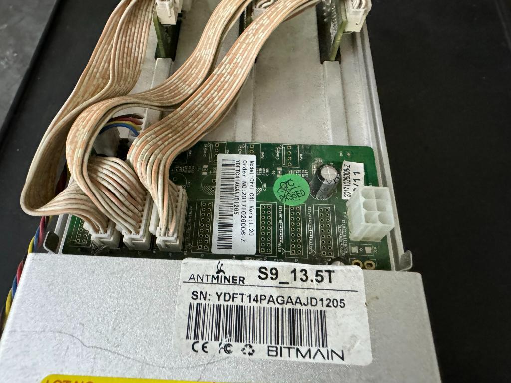 BITMAIN ANTMINER  S9_13.5T