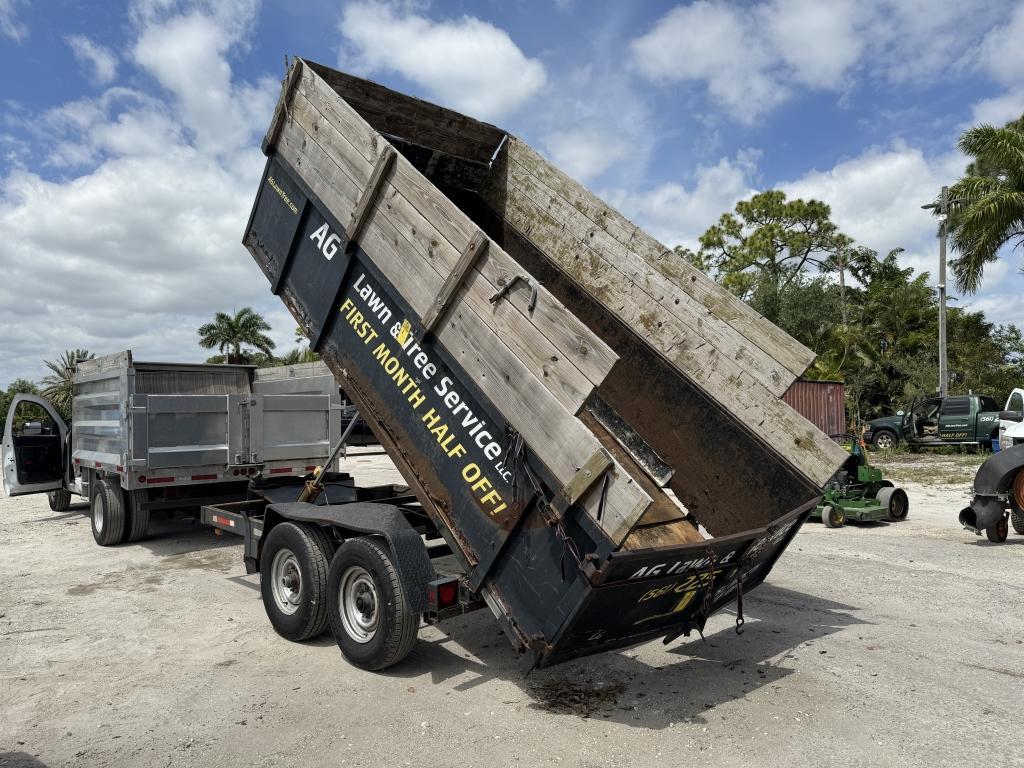 2006 LOUD 14' TANDEM AXLE DUMP TRAILER