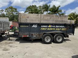 2006 LOUD 14' TANDEM AXLE DUMP TRAILER