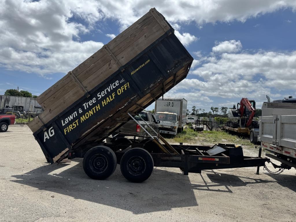 2006 LOUD 14' TANDEM AXLE DUMP TRAILER