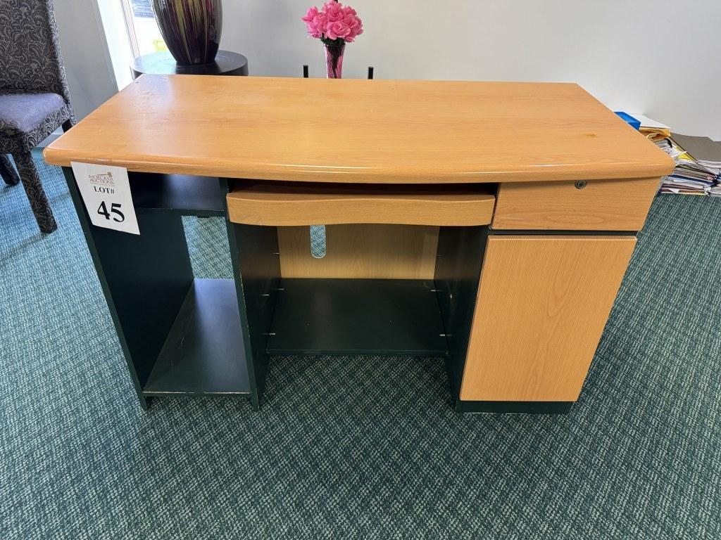 COMPUTER DESK, MEASURING 47W X 24D X 30"H