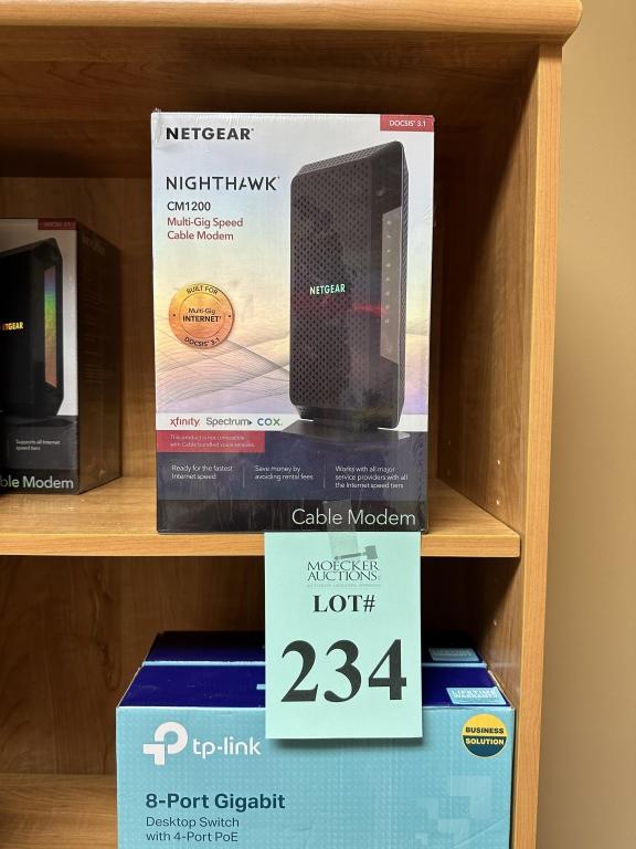 NETGEAR NIGHTHAWK CABLE MODEM CM1200 (NEW IN BOX)