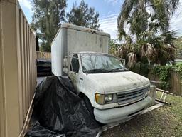 1994 FORD E350 BOX TRUCK, MILEAGE: UNKNOWN, VIN: