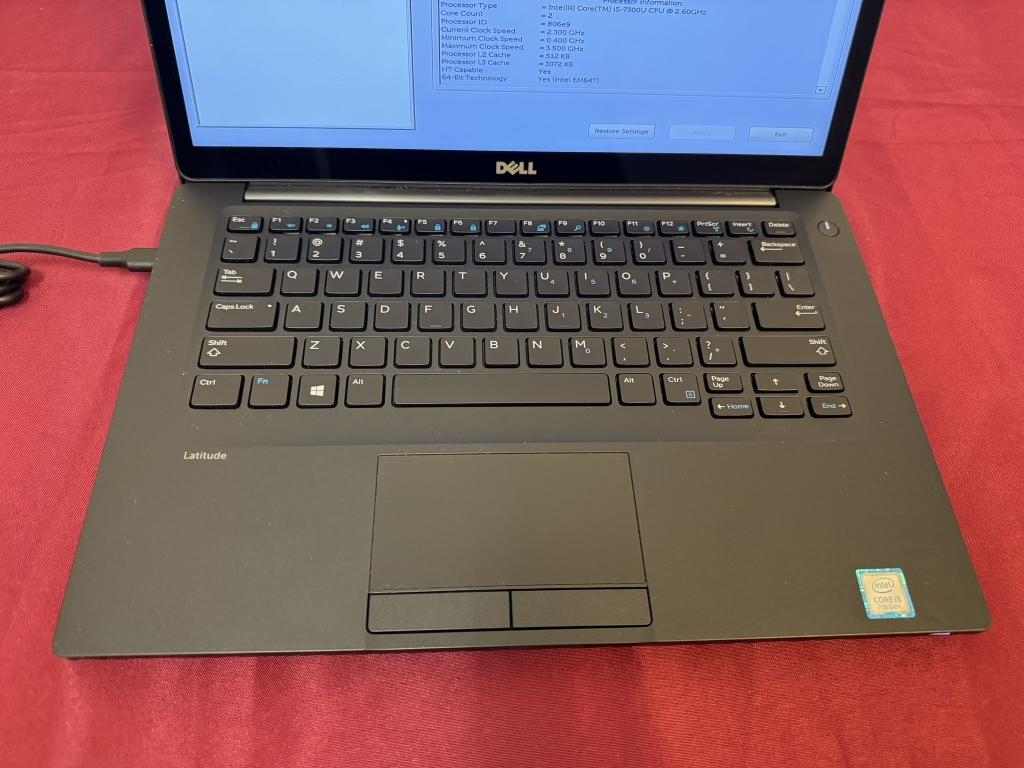 Dell Latitude 7480  Core i5-7th 256GB SSD,8GB RAM