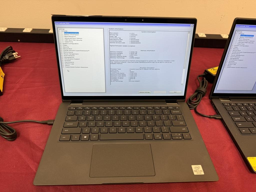 Dell Latitude 7410, i7 10th, 16GB RAM, 512GB SSD