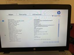 HP LAPTOP ELITEBOOK 850 COREi7 8GB RAM 500GB