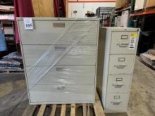 HON METAL FILE CABINETS