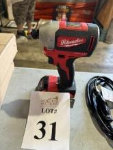 MILWAUKEE 18V BRUSHLESS 1/4 HEX IMPACT DRIVER