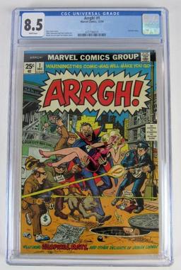 Arrgh! #1 (1974) Marvel Bronze Age Spoof Comic/ Key 1st Issue CGC 8.5