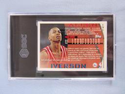 1996-97 Topps #171 Allen Iverson RC Rookie Card SGC 9