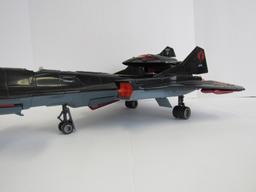 Vintage 1986 Cobra Night Raven S3P & Reconnaissance Jet Complete with Strato-Viper & Blueprints