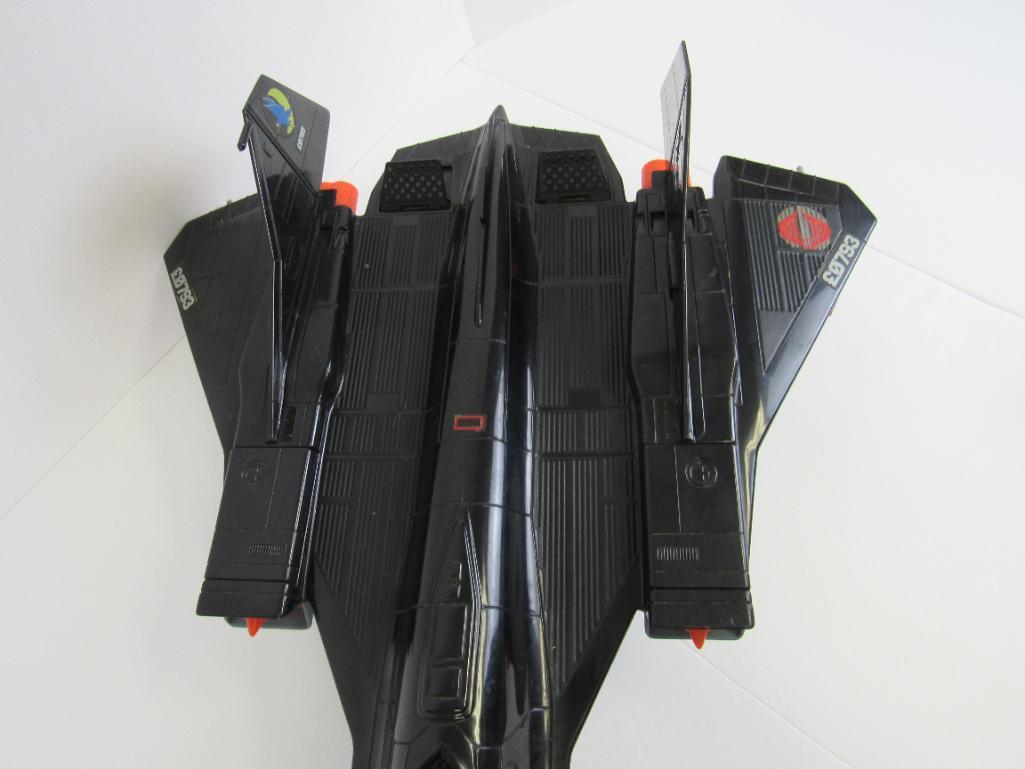 Vintage 1986 Cobra Night Raven S3P & Reconnaissance Jet Complete with Strato-Viper & Blueprints