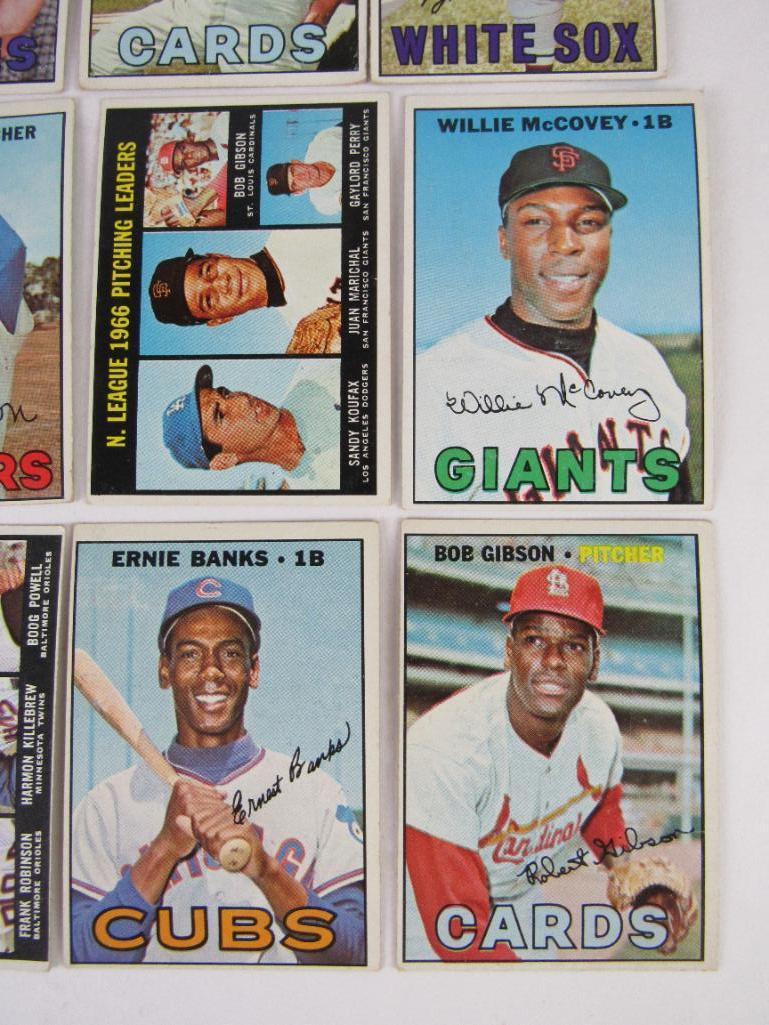 Lot (90) 1967 Topps Baseball Cards w/ Stars