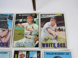 Lot (90) 1967 Topps Baseball Cards w/ Stars