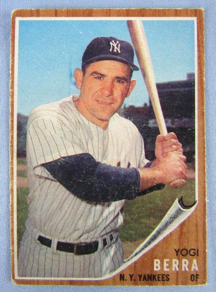 1962 Topps #360 Yogi Berra