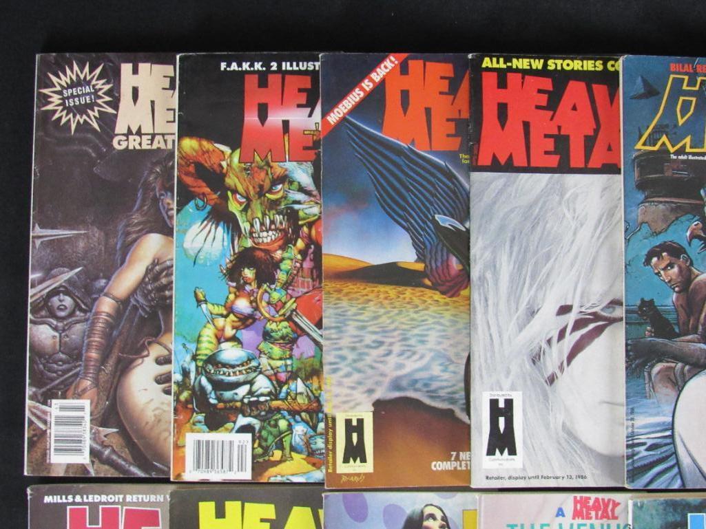 Lot (17) Asst. Heavy Metal Magazines