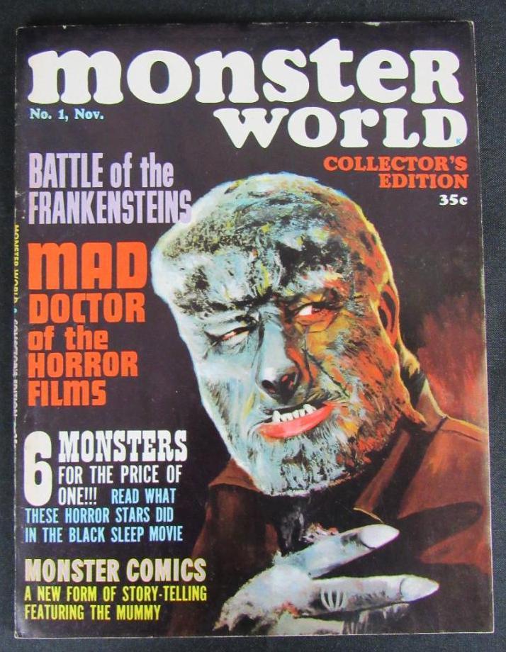 Monster World #1 (1964) Silver Age Key 1st Issue!