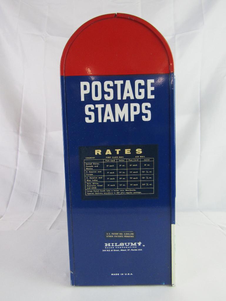 Vintage Hilsum Vend-A-Stamp Coin Op Postage Stamp Machine