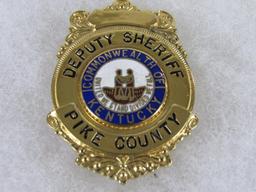 Obsolete Pike County, Kentucky Deputy Sheriff Badge