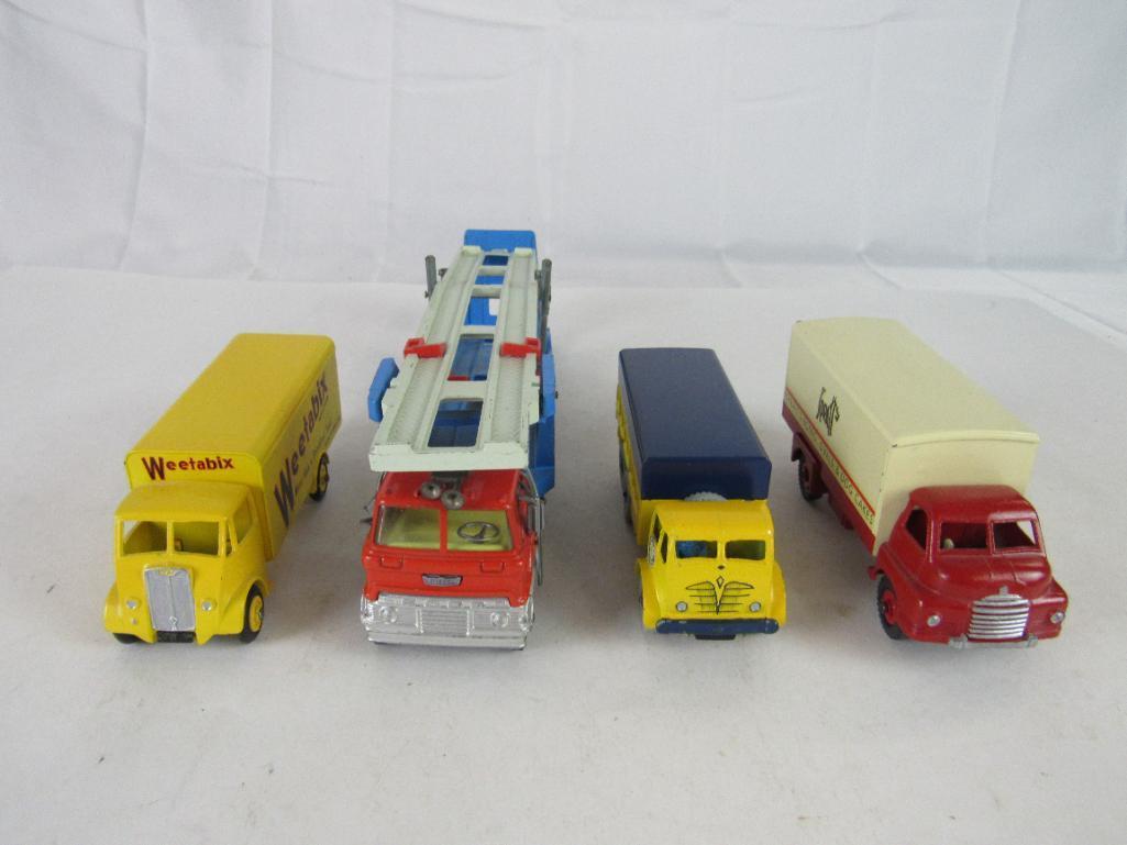 Vintage Dinky Trucks & Corgi Car Hauler