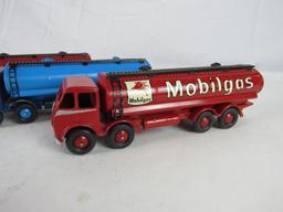 Lot (3) Vintage Dinky Super Toys Foden Gasoline Tanker Trucks