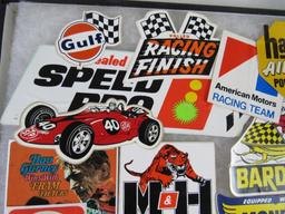 Grouping of Vintage Automotive/ Hot Rod/ Racing Related Decals