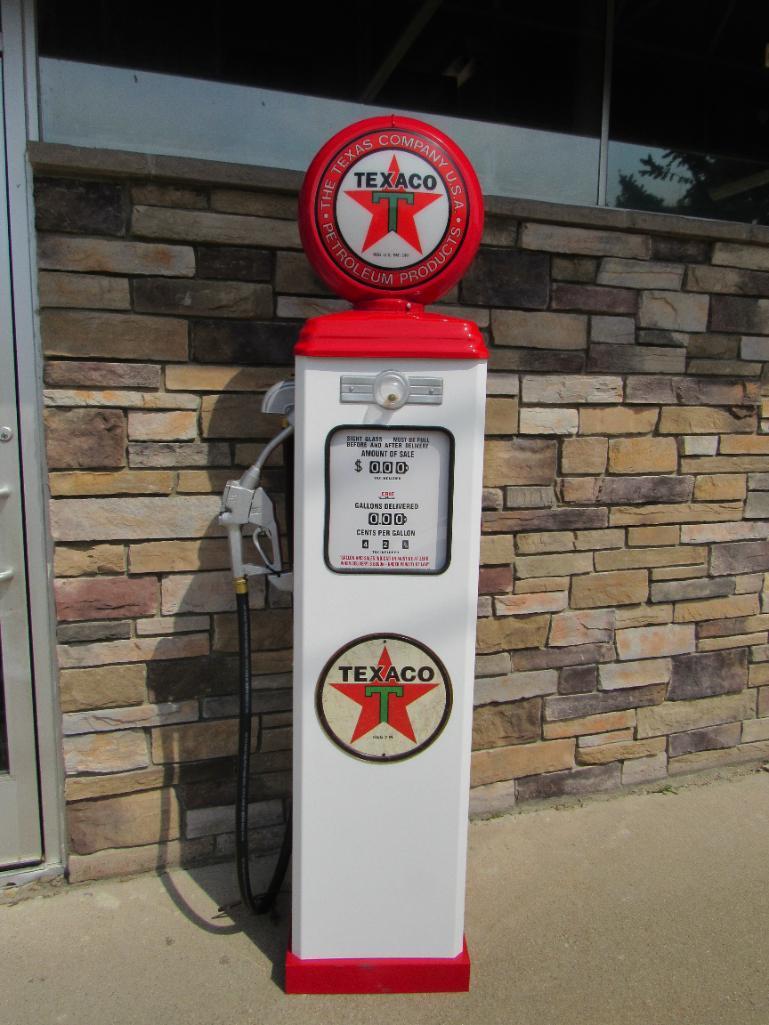 Contemporary Eerie Reproduction Texaco Gas Pump