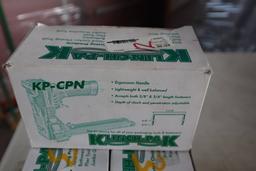 Klinchpak KP-CPN Staplers, CO2 Cartridges, Bulbs