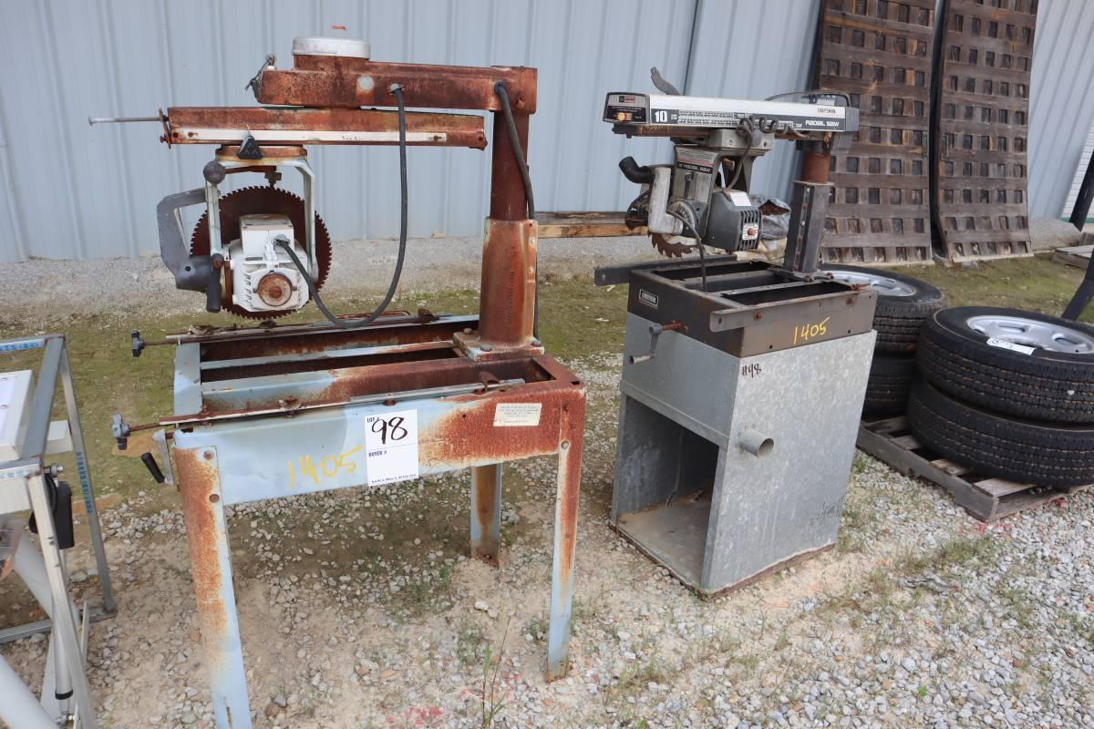 Delta 33-893 Saw & Sears 10" Radial Saw