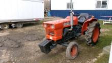 KUBOTA 1501 17 H.P. DIESEL, 3 pt., pto, runs good, contact George @ 289-1659