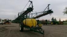 90' SPRAY AIR SUSPENDED BOOM PULL TYPE SPRAYER, 750 gallon , 1" wet booms, Raven 440, +