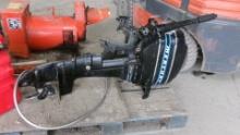 7 1/2' H.P. MERCURY OUTBOARD w / tank, runs