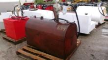 SMALL FUEL SERVICE TANK w/ hand pump