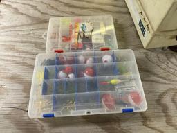 Tackle Boxes w/Fishing Contents (2 boxes)