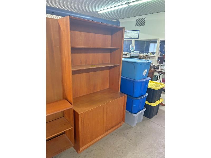 Teak Shelving Unit