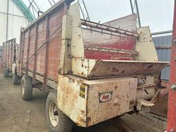 AW 16' Left Hand Unload Forage Wagon