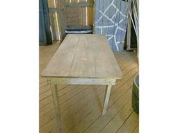 Antique Pine 3 Board Harvest Table