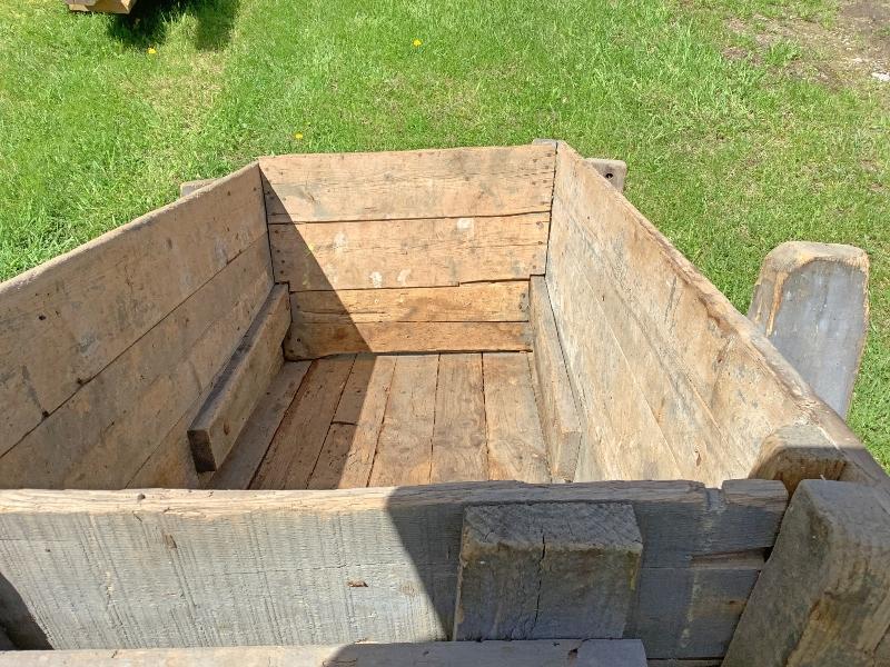 Antique Wooden Hand Cart